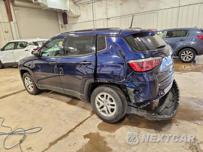 Drugie zdjęcie samochodu z przodu: 2018 JEEP COMPASS SPORT VIN:3C4NJCAB4JT486644 - miniatura