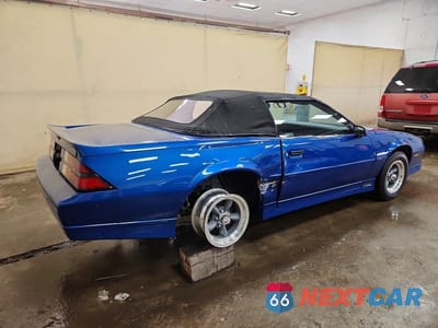 Trzecie zdjęcie samochodu z tyłu: 1989 CHEVROLET CAMARO VIN:1G1FP31E9KL210463 - miniatura
