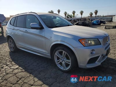 Czwarte zdjęcie samochodu z boku: 2011 BMW X3 XDRIVE35I VIN:5UXWX7C53BL732998 - miniatura