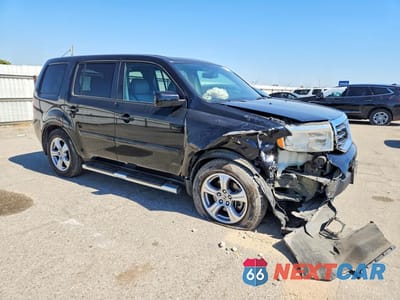 Czwarte zdjęcie samochodu z boku: 2013 HONDA PILOT EXLN VIN:5FNYF4H75DB013943 - miniatura