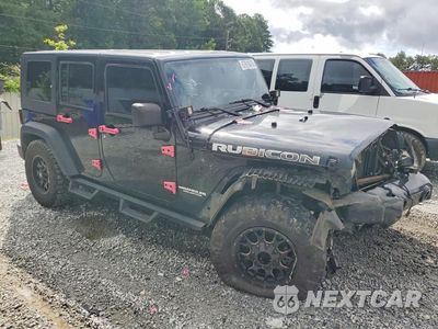Czwarte zdjęcie samochodu z boku: 2008 JEEP WRANGLER UNLIMITED RUBICON VIN:1J8GA69118L532788 - miniatura