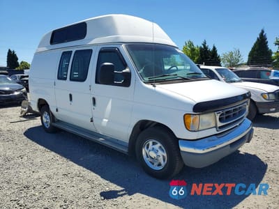 Czwarte zdjęcie samochodu z boku: 1997 FORD ECONOLINE E150 VAN VIN:1FTEE1468VHA02566 - miniatura