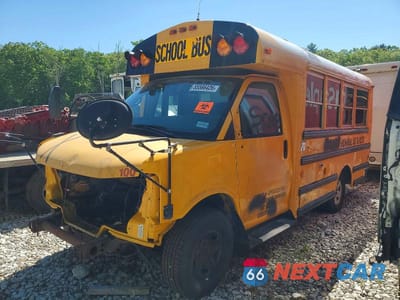 Drugie zdjęcie samochodu z przodu: 2013 CHEVROLET EXPRESS G3 - SCHOOL BUS VIN:1GB3G2BA1D1179387 - miniatura