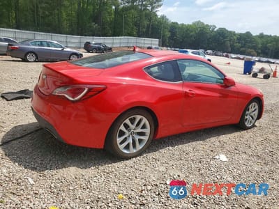 Trzecie zdjęcie samochodu z tyłu: 2013 HYUNDAI GENESIS COUPE 2.0T VIN:KMHHT6KD4DU109083 - miniatura