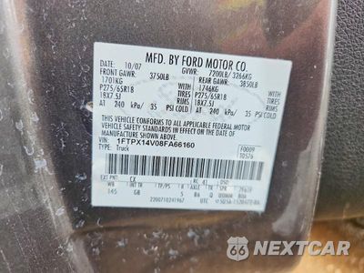 Zdjęcie 12 z 12 samochodu: 2008 FORD F150 VIN:1FTPX14V08FA66160 - miniatura