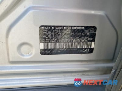 Zdjęcie 13 z 13 samochodu: 2018 MITSUBISHI OUTLANDER SE VIN:JA4AZ3A35JZ061355 - miniatura