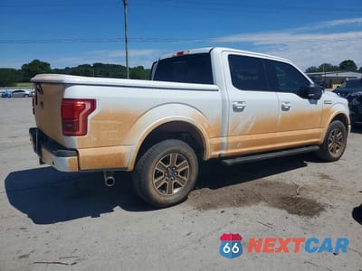 Trzecie zdjęcie samochodu z tyłu: 2017 FORD F150 SUPERCREW VIN:1FTEW1EG5HFA35335 - miniatura
