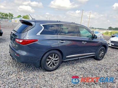 Trzecie zdjęcie samochodu z tyłu: 2013 INFINITI JX35 BASE VIN:5N1AL0MMXDC340233 - miniatura