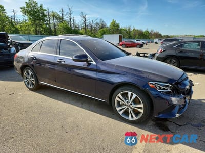 Czwarte zdjęcie samochodu z boku: 2021 MERCEDES-BENZ C 300 4MATIC VIN:W1KWF8EB0MR609470 - miniatura