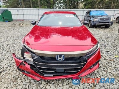 Piąte zdjęcie samochodu w środku: 2022 HONDA ACCORD HYBRID SPORT VIN:1HGCV3F24NA013040 - miniatura