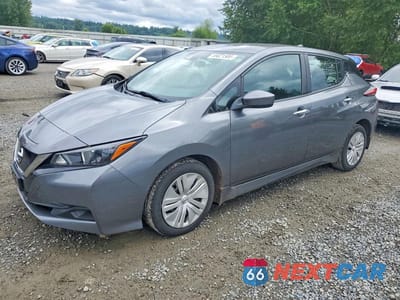 2020 NISSAN LEAF S 1N4AZ1BP5LC310034 - główne zdjęcie licytacji z USA - miniatura