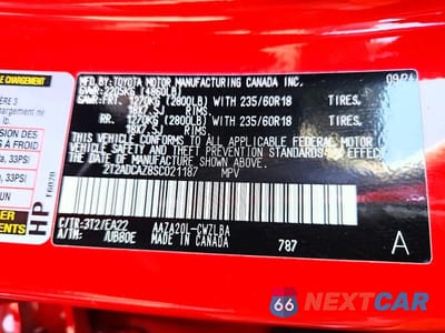 Zdjęcie 12 z 12 samochodu: 2025 LEXUS NX 250 BASE VIN:2T2ADCAZ8SC021187 - miniatura