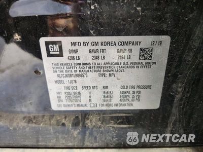 Zdjęcie 13 z 13 samochodu: 2020 CHEVROLET TRAX LS VIN:KL7CJKSB1LB092570 - miniatura