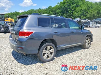 Trzecie zdjęcie samochodu z tyłu: 2012 TOYOTA HIGHLANDER LIMITED VIN:5TDDK3EH0CS106056 - miniatura