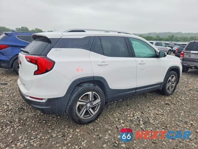 Trzecie zdjęcie samochodu z tyłu: 2021 GMC TERRAIN SLT VIN:3GKALVEV4ML304412 - miniatura
