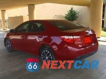 Trzecie zdjęcie samochodu z tyłu: 2014 TOYOTA COROLLA LE VIN:5YFBURHE2EP102267 - miniatura