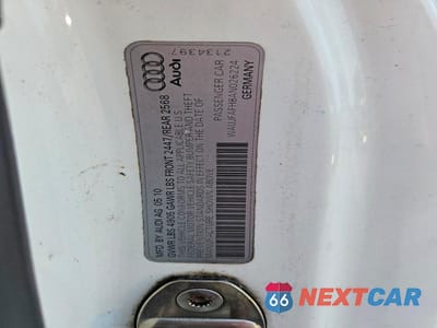 Zdjęcie 13 z 13 samochodu: 2010 AUDI A5 PREMIUM PLUS VIN:WAUJFAFH8AN026224 - miniatura