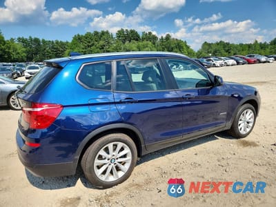 Trzecie zdjęcie samochodu z tyłu: 2015 BMW X3 XDRIVE28I VIN:5UXWX9C56F0D58277 - miniatura
