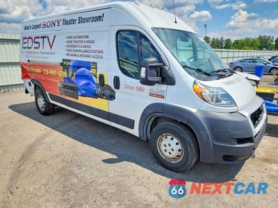 Czwarte zdjęcie samochodu z boku: 2021 RAM PROMASTER 2500 DELIVERY VAN VIN:3C6ERVDG0ME502639 - miniatura