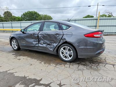 Drugie zdjęcie samochodu z przodu: 2018 FORD FUSION S HYBRID VIN:3FA6P0UU2JR281941 - miniatura