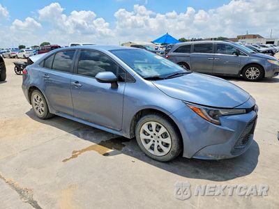 Czwarte zdjęcie samochodu z boku: 2020 TOYOTA COROLLA LE VIN:JTDEPRAE1LJ109548 - miniatura
