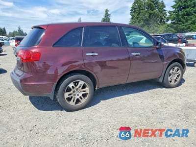 Trzecie zdjęcie samochodu z tyłu: 2007 ACURA MDX TECHNOLOGY VIN:2HNYD28337H526611 - miniatura