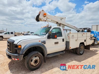 2008 FORD F450 SUPER DUTY CABLE PLACER BUCKET TRUCK 1FDXF46Y78EA55394 - główne zdjęcie licytacji z USA - miniatura