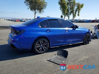 Trzecie zdjęcie samochodu z tyłu: 2022 BMW M340XI VIN:WBA5U9C09NFL70780 - miniatura