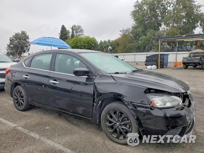 Czwarte zdjęcie samochodu z boku: 2018 NISSAN SENTRA S VIN:3N1AB7AP6JY291908 - miniatura
