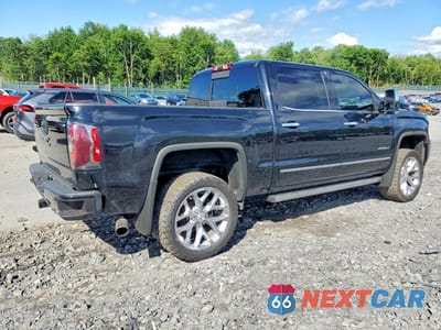 Trzecie zdjęcie samochodu z tyłu: 2018 GMC SIERRA K1500 DENALI VIN:3GTU2PEJ9JG605198 - miniatura