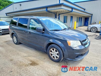 Czwarte zdjęcie samochodu z boku: 2012 DODGE GRAND CARAVAN SXT VIN:2C4RDGCG1CR160489 - miniatura