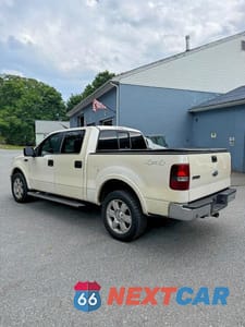 Trzecie zdjęcie samochodu z tyłu: 2007 FORD F150 SUPERCREW VIN:1FTPW14597FB66582 - miniatura