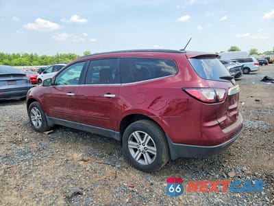 Drugie zdjęcie samochodu z przodu: 2015 CHEVROLET TRAVERSE LT VIN:1GNKVHKD7FJ215247 - miniatura