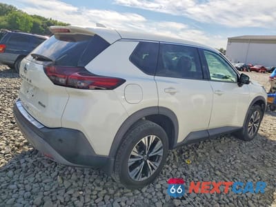 Trzecie zdjęcie samochodu z tyłu: 2021 NISSAN ROGUE SV VIN:5N1AT3BB3MC845601 - miniatura