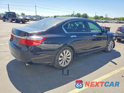 Trzecie zdjęcie samochodu z tyłu: 2014 HONDA ACCORD EXL VIN:1HGCR2F85EA106877 - miniatura