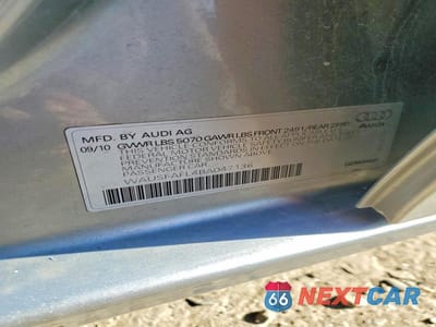 Zdjęcie 12 z 12 samochodu: 2011 AUDI A4 PREMIUM VIN:WAUSFAFL4BA047136 - miniatura