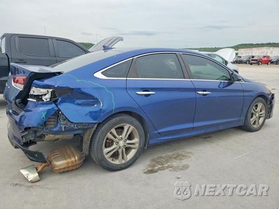 Trzecie zdjęcie samochodu z tyłu: 2018 HYUNDAI SONATA SEL VIN:5NPE34AF2JH652467 - miniatura