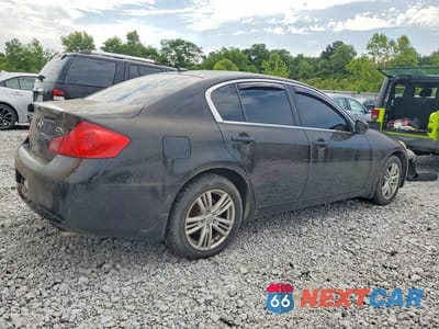 Trzecie zdjęcie samochodu z tyłu: 2012 INFINITI G25 SEDAN X VIN:JN1DV6AR5CM730831 - miniatura