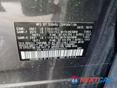 Zdjęcie 13 z 13 samochodu: 2026 SUBARU FORESTER LIMITED VIN:4S4SLDR68T3005721 - miniatura