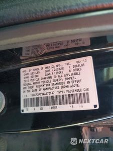Zdjęcie 12 z 12 samochodu: 2010 HONDA ACCORD EX VIN:1HGCP2F73AA170147 - miniatura
