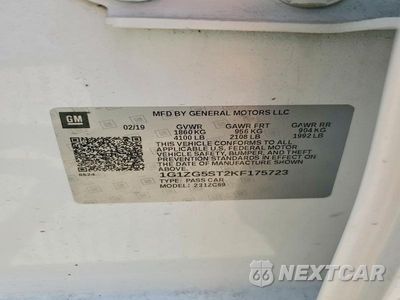 Zdjęcie 12 z 12 samochodu: 2019 CHEVROLET MALIBU RS VIN:1G1ZG5ST2KF175723 - miniatura
