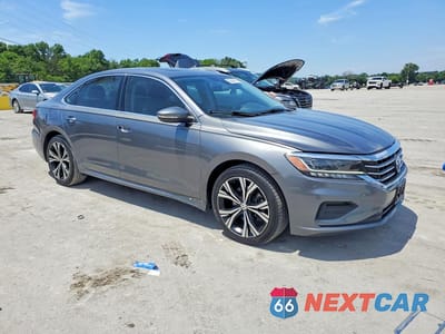 Czwarte zdjęcie samochodu z boku: 2021 VOLKSWAGEN PASSAT SE VIN:1VWSA7A31MC006687 - miniatura