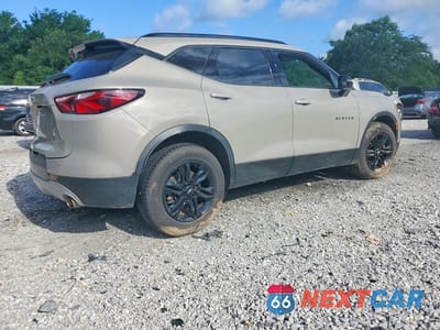 Trzecie zdjęcie samochodu z tyłu: 2021 CHEVROLET BLAZER 2LT VIN:3GNKBHRS7MS513029 - miniatura