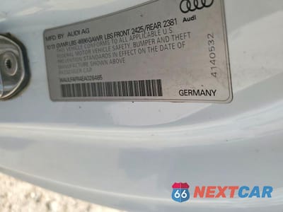 Zdjęcie 12 z 12 samochodu: 2014 AUDI A5 PREMIUM PLUS VIN:WAULFAFR4EA028485 - miniatura