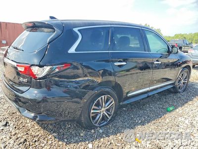 Trzecie zdjęcie samochodu z tyłu: 2017 INFINITI QX60 BASE VIN:5N1DL0MM6HC561041 - miniatura