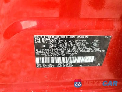 Zdjęcie 13 z 13 samochodu: 2012 TOYOTA RAV4 LIMITED VIN:2T3DF4DV7CW237436 - miniatura