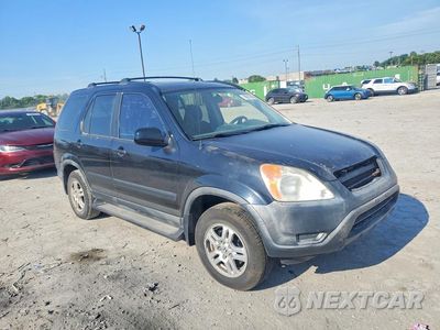 Czwarte zdjęcie samochodu z boku: 2004 HONDA CR-V EX VIN:JHLRD78834C058044 - miniatura