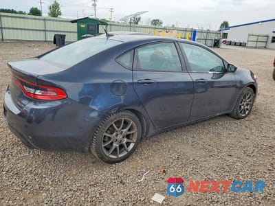 Trzecie zdjęcie samochodu z tyłu: 2013 DODGE DART SXT VIN:1C3CDFBAXDD336378 - miniatura