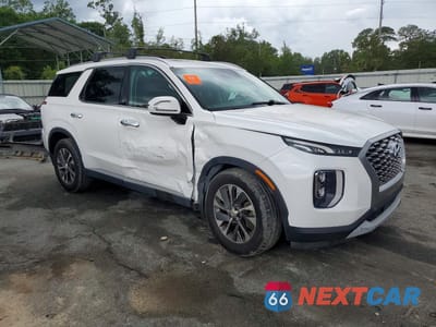 Czwarte zdjęcie samochodu z boku: 2021 HYUNDAI PALISADE SEL VIN:KM8R2DHE9MU261002 - miniatura