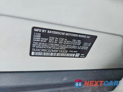 Zdjęcie 13 z 13 samochodu: 2021 BMW X5 XDRIVE40I VIN:5UXCR6C02M9F19328 - miniatura